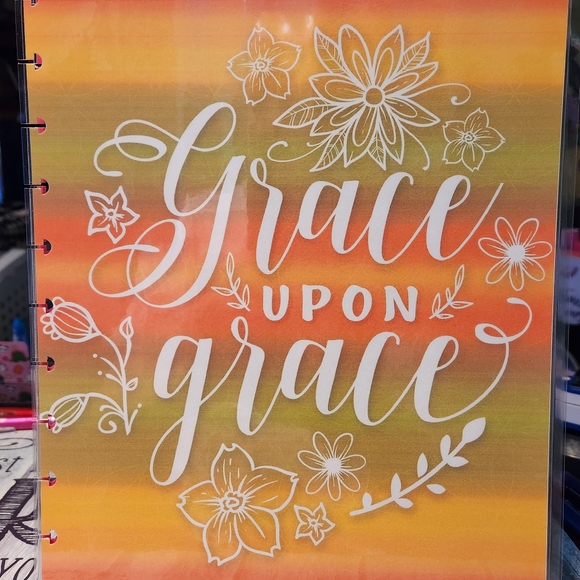 Handmade Double Sided Cover for BIG Happy Planner - Picture 7 of 12